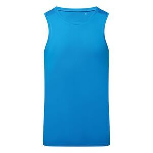 TriDri Mens Ion-Charge Performance Tank Top / Sapphire